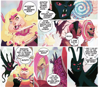 Illustration for article titled Weirdworld #4 tells a personal story of grief in a whimsical fantasy land